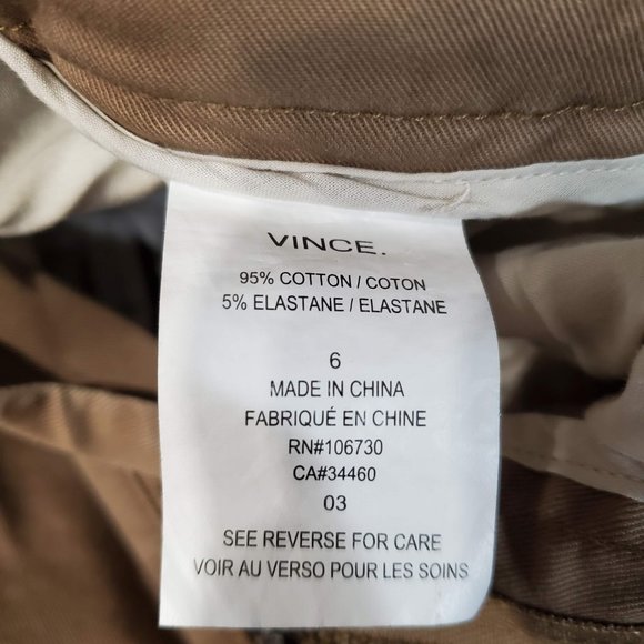 Vince | Cotton Chino Trousers - Picture 4 of 4